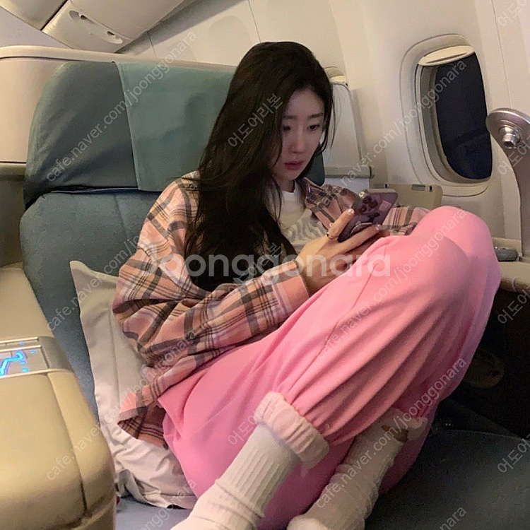 블루민 캔디 롤업 조거팬츠 핑크 시눈 매니매니모드 페일...--0