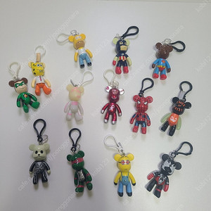포포베 베어브릭 열쇠고리