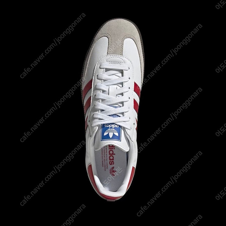 (공홈정품 235) 아디다스 삼바 OG 화이트 레드 IG1025 언더비 샵마그넷 프레클 노컨텐츠 오버듀플레어 플로우...--9