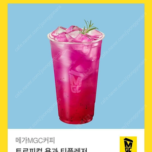 [원가3800]메가커피 트로피컬 용과 티플레저 기프티콘 1장 팝니다​(다른제품교환가능)​