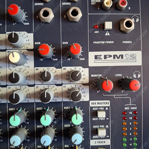 사운드크레프트 epm12믹서