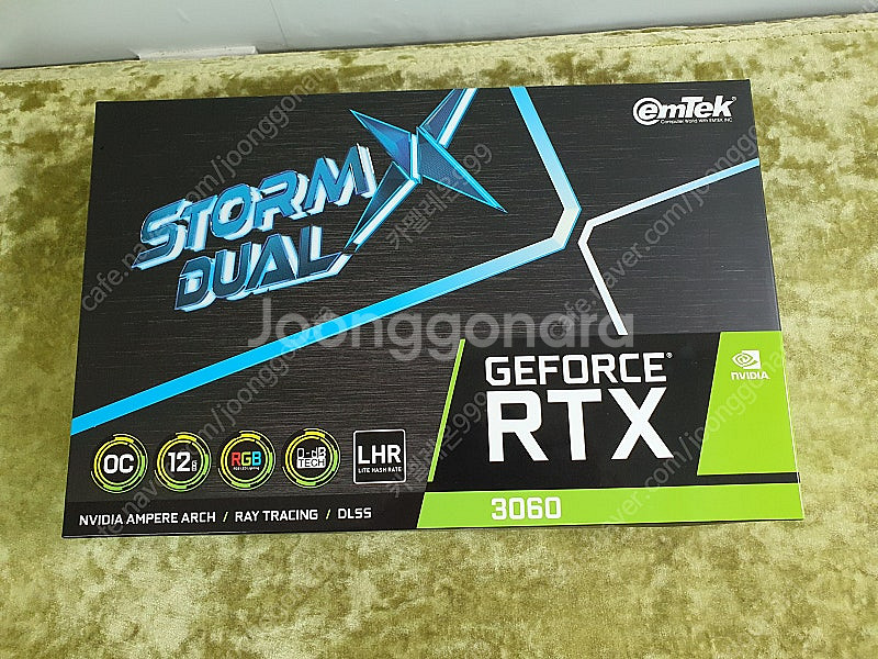 그래픽카드 이엠텍 storm dual geforce r...--4