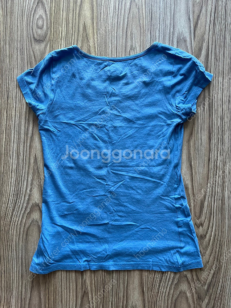 쥬시 꾸뛰르 블루 티셔츠--1