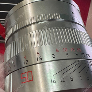 ttartisan 50mm f0.95 렌즈 판매 라이카 M마운트 (실버)