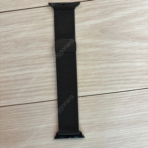 애플워치 40mm 밀레니즈 메탈 밴드 검정색 (1000원)