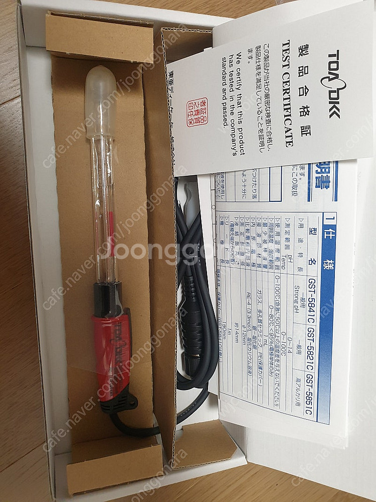 TOADKk gst_5821C ph메타 센서--4
