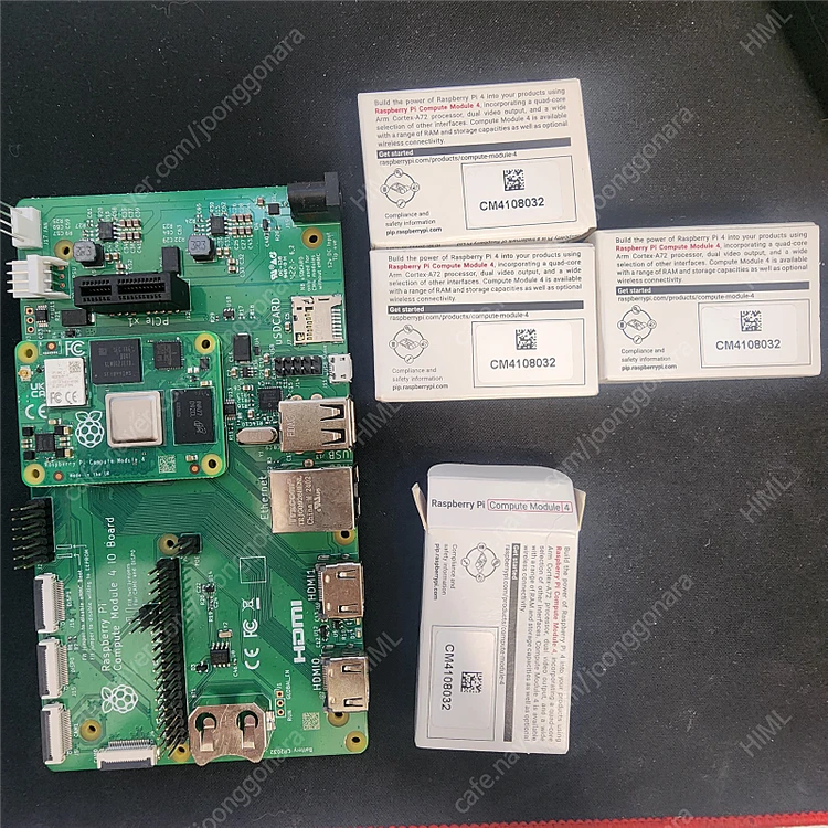 라즈베리파이 CM4 ( cm4108032) WIFI + RAM 8G + eMMC 32G 판매 이미지