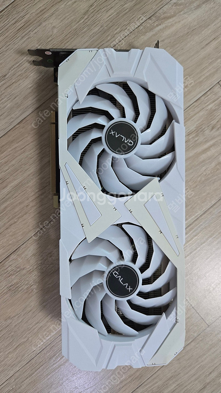 갤럭시 RTX 3060ti ex 화이트 리퍼--0