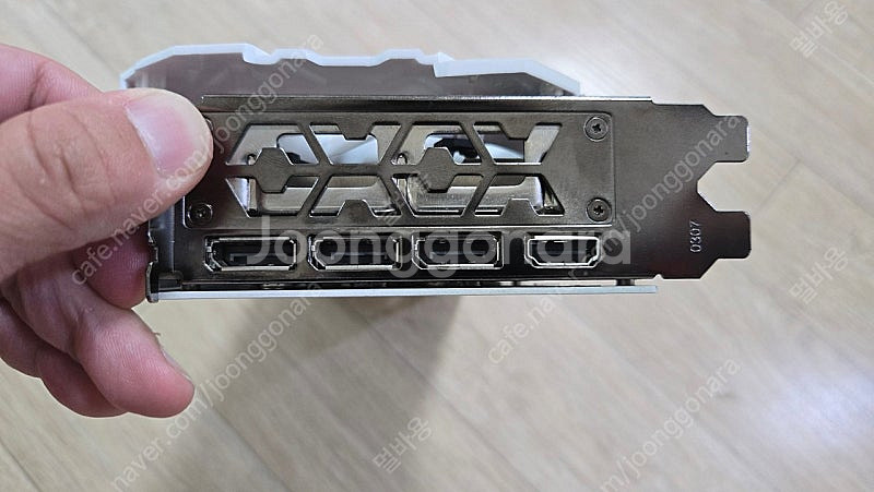 갤럭시 RTX 3060ti ex 화이트 리퍼--3