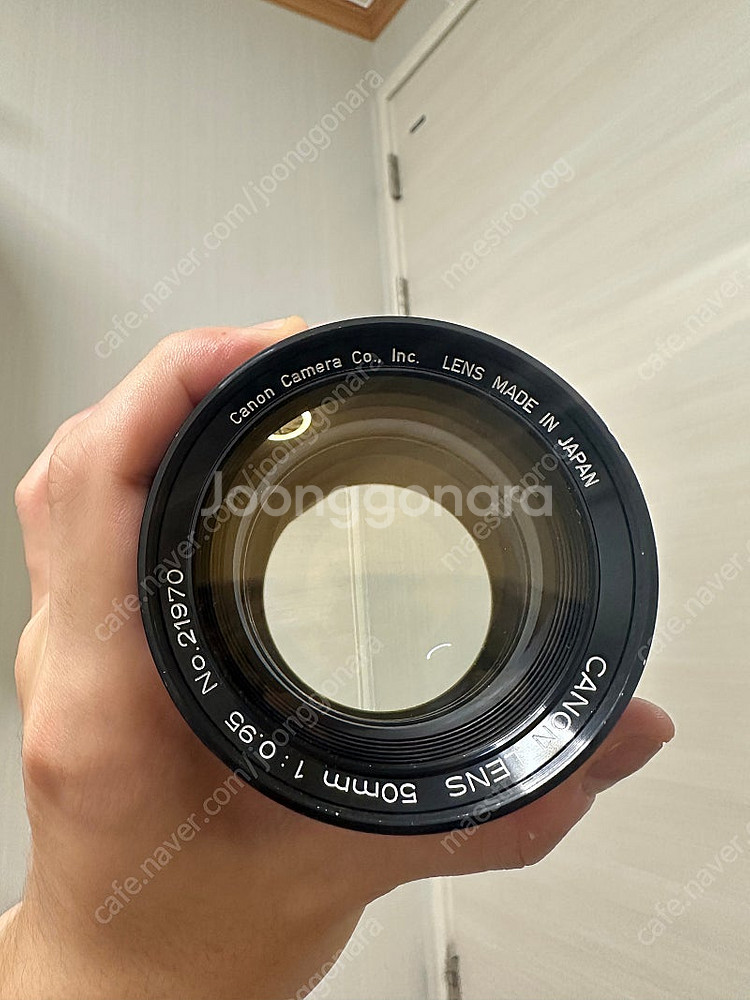 Canon 캐논 드림렌즈 50mm f0.95 m마운트--1