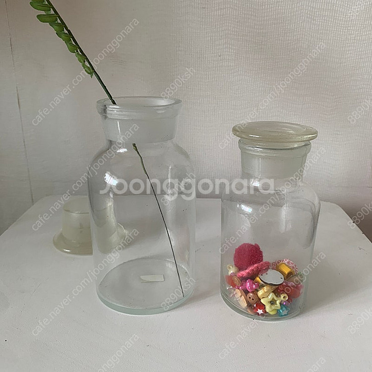 미개봉미사용 빈티지병 빈티지시약병-2개일괄--1