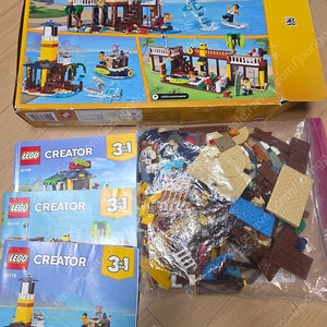 레고 캠핑카 60283, 아이스크림 트럭 60253, 서핑 비치하우스 31118