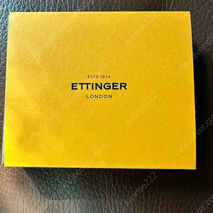 새상품) 에팅거 머니클립 지갑
