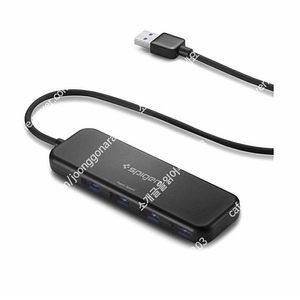 슈피겐 에센셜 4포트 울트라 슬림 USB 3.2 hub F101