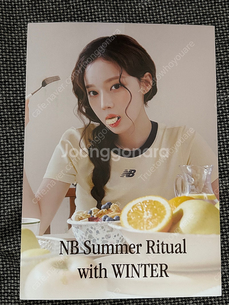 마몽드 X 윈터 5차 포카 포토카드 4장 에스파--3