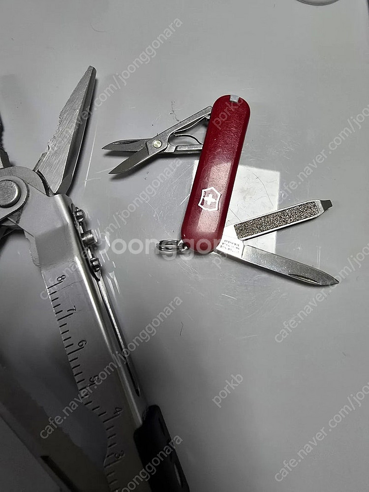 거버 멀티플라이어 멀티툴과 빅토리녹스 미니툴 일괄 중고...--4