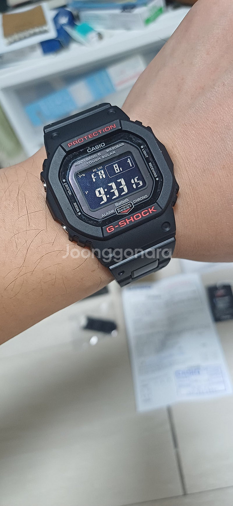지샥 터프솔라 GW-B5600HR-1DR 판매합니다--7