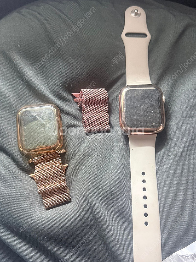 애플워치 SE2 44mm.gps 인기따봉 스타라이트--3