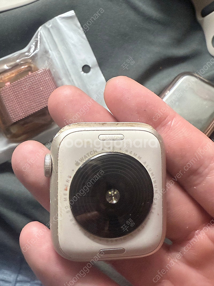 애플워치 SE2 44mm.gps 인기따봉 스타라이트--5
