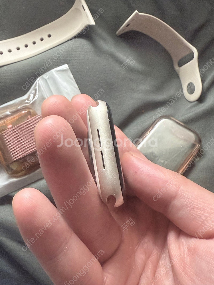 애플워치 SE2 44mm.gps 인기따봉 스타라이트--8