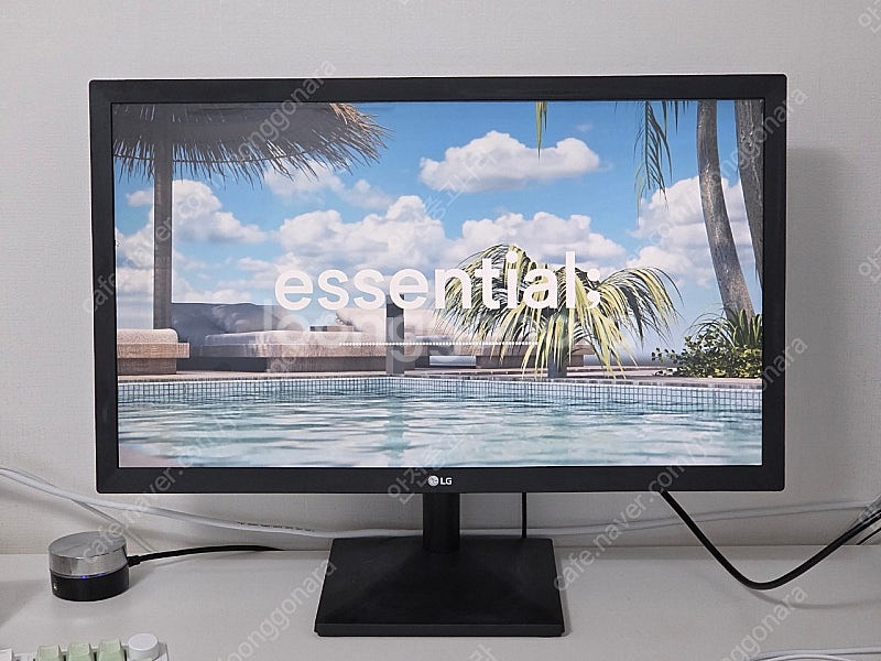 LG 75hz 22인치 모니터--0