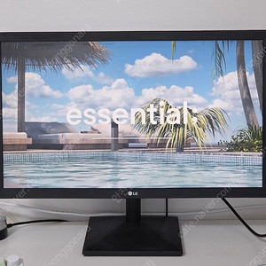 LG 75hz 22인치 모니터