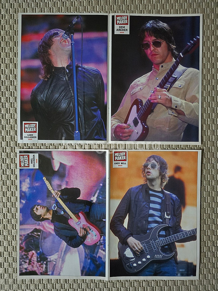 포스터 oasis 오아시스 양면 포스터 2장--1