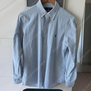 폴로 스트라이프 포플린 셔츠 (클래식 S사이즈)