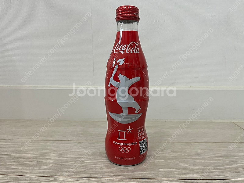 2018년 평창올림픽 250ml 코카콜라 유리병 미개봉...--0
