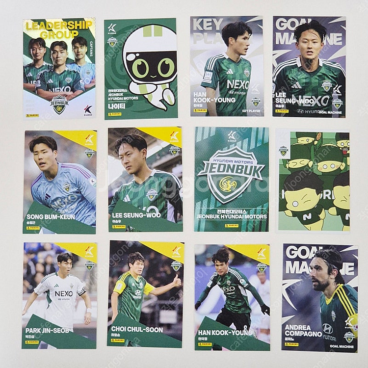 2025 K리그 파니니 ( 전북현대 일괄 ) 축구 카드--0
