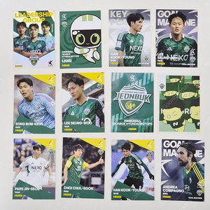 2025 K리그 파니니 ( 전북현대 일괄 ) 축구 카드