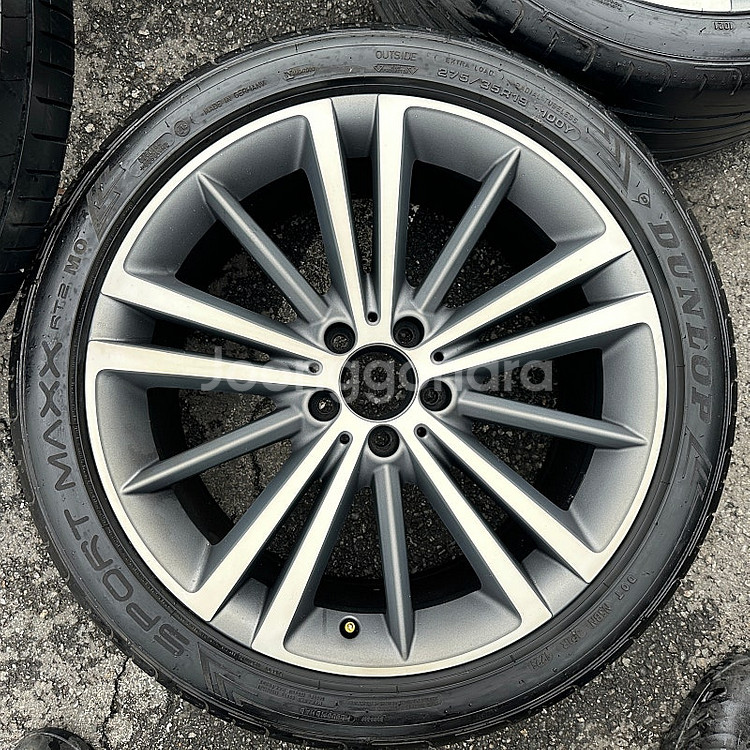 벤츠 CLS W257 19인치 정품 휠타이어 세트 팔아...--4