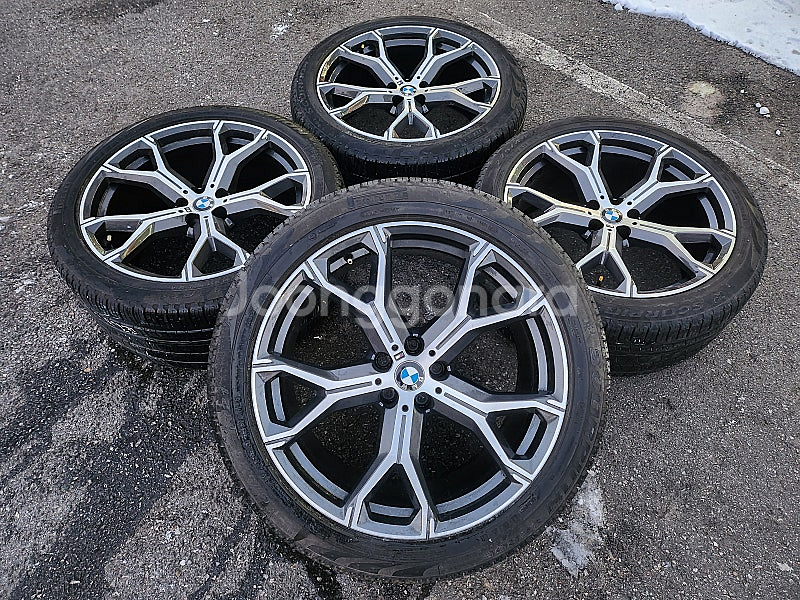 BMW X5 21인치 741M 순정 휠타이어 세트 G0...--0