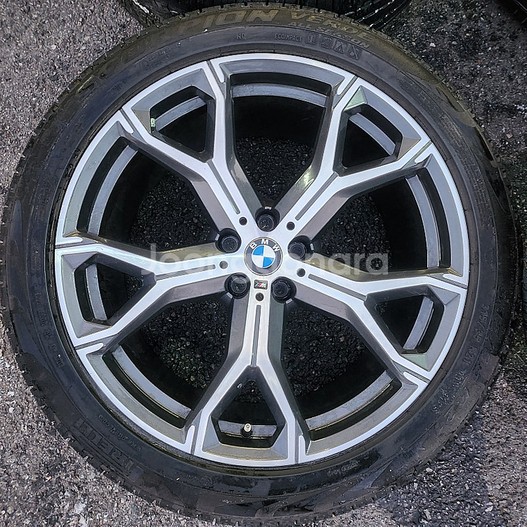 BMW X5 21인치 741M 순정 휠타이어 세트 G0...--3