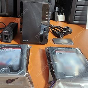 시놀로지DS220+ WD RED 16TB + 램 6G