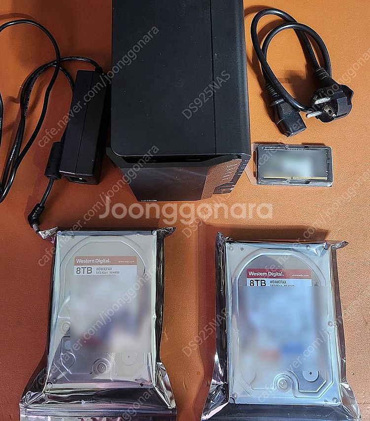 시놀로지DS220+ WD RED 16TB + 램 6G--1