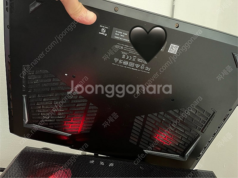 AORUS 17X ZG 게이밍노트북팝니다.rtx4090--2
