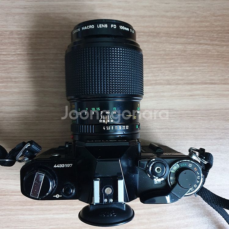 캐논 AE1+100mm F4 FD 수동 마크로 렌즈+내...--3