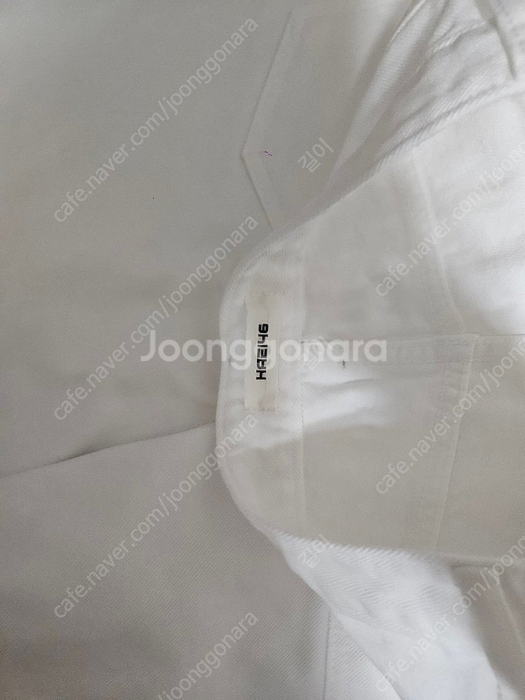 HAE146 Wide white 데님 팬츠 (2025년...--3