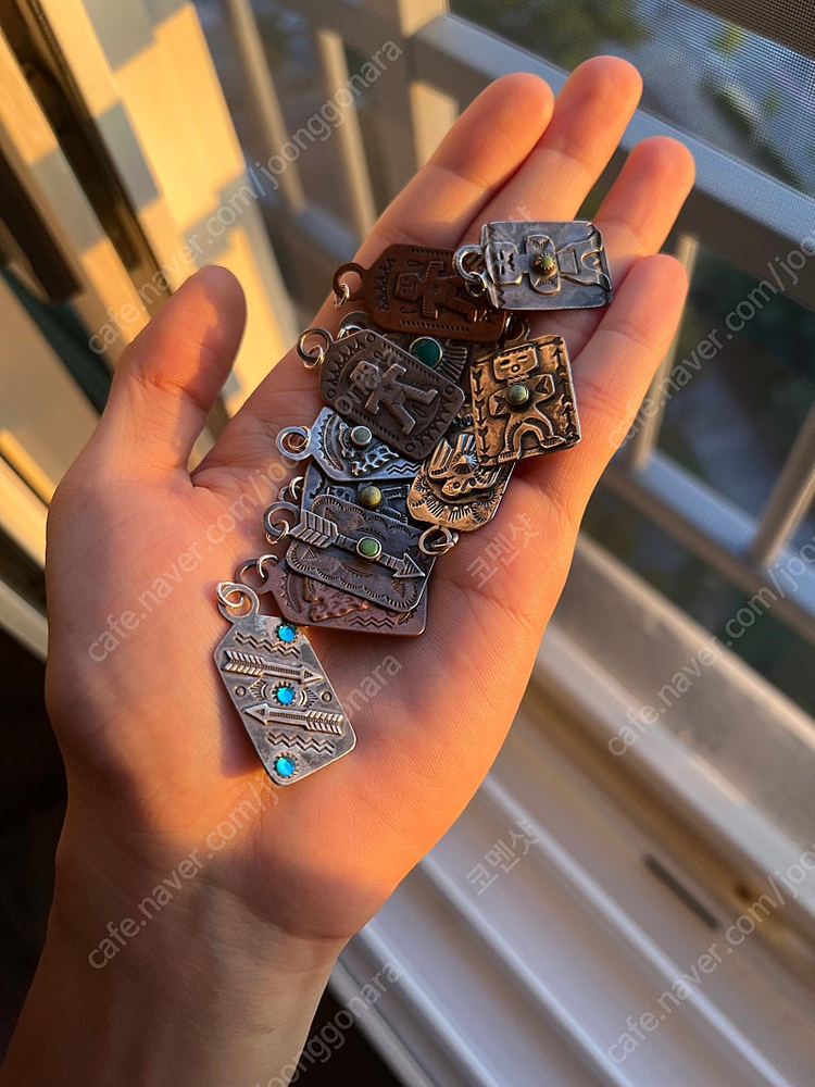빈티지 쥬얼리 1900년대(나바호, 터콰이즈, 실버, 인디언)--7