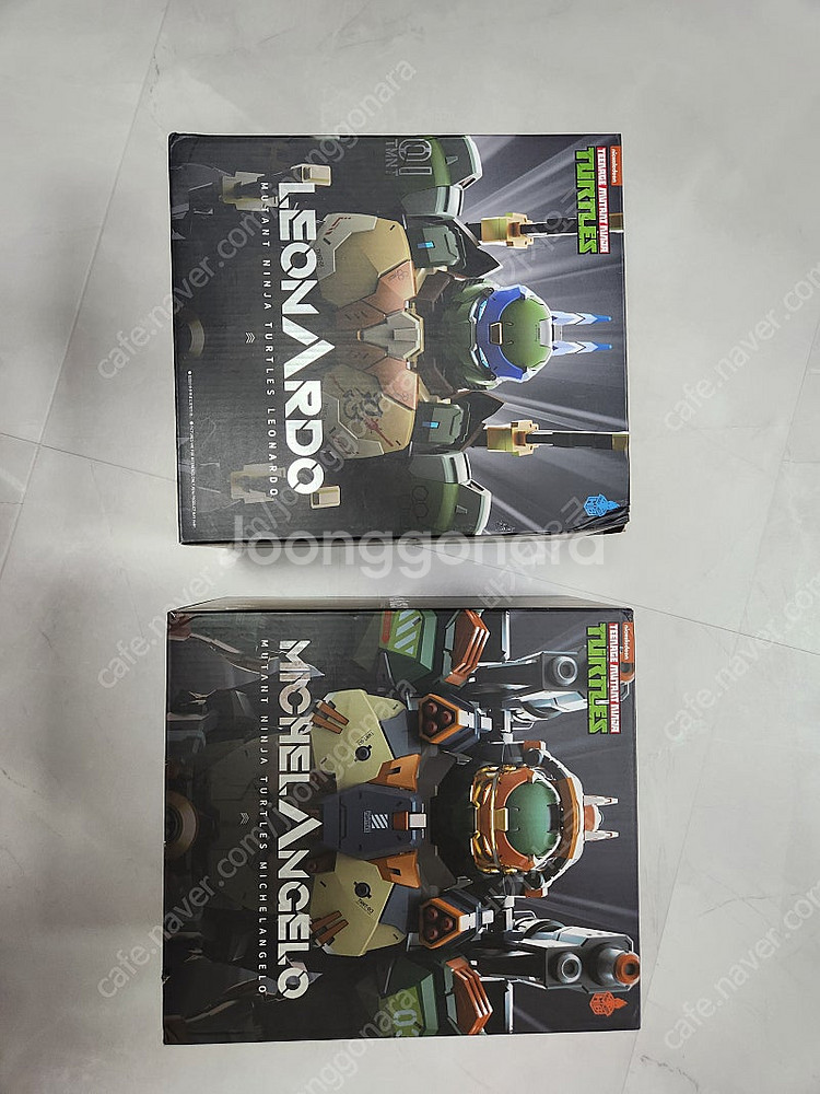 히트보이즈 메카 닌자거북이 레오나르도, 미켈란젤로--0