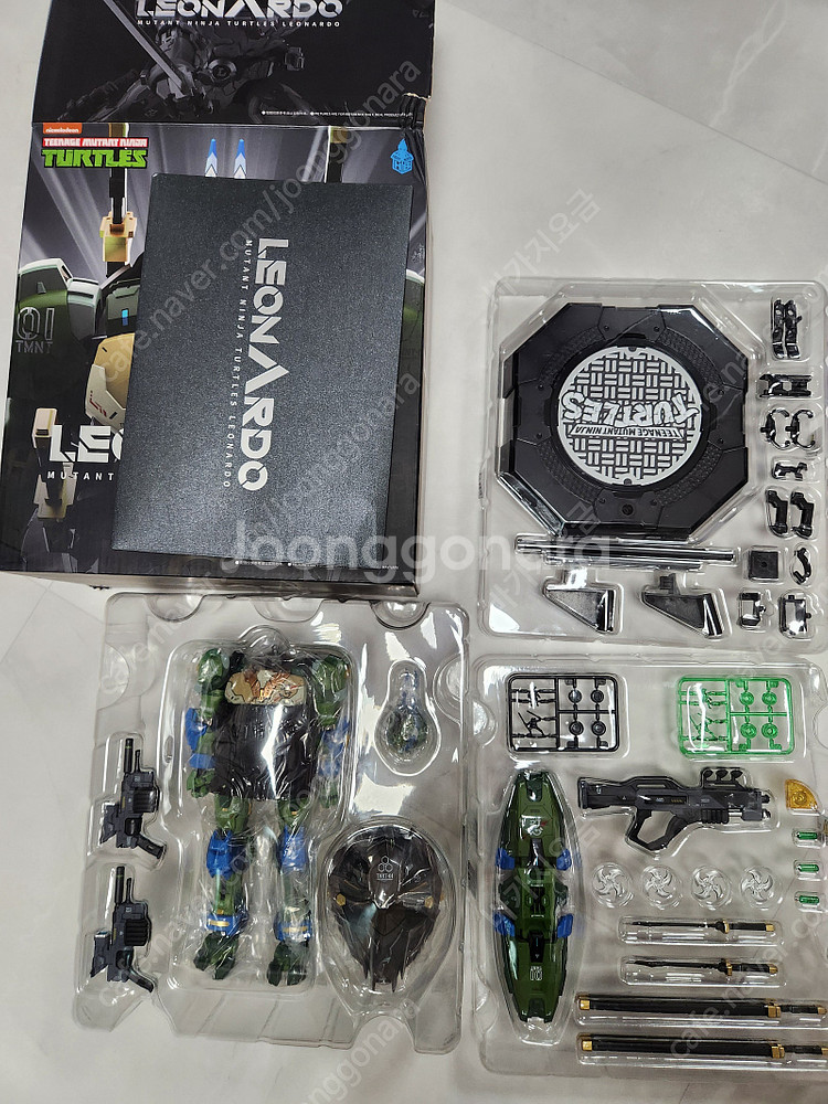 히트보이즈 메카 닌자거북이 레오나르도, 미켈란젤로--2