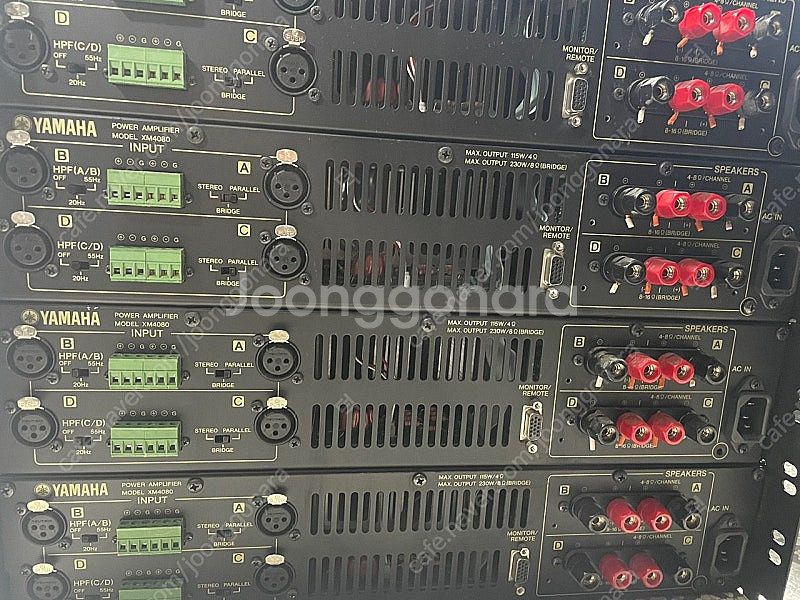 야마하 XM4080 앰프 4대 + PWT SPA-280...--1