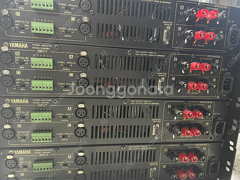 야마하 XM4080 앰프 4대 + PWT SPA-280...--2