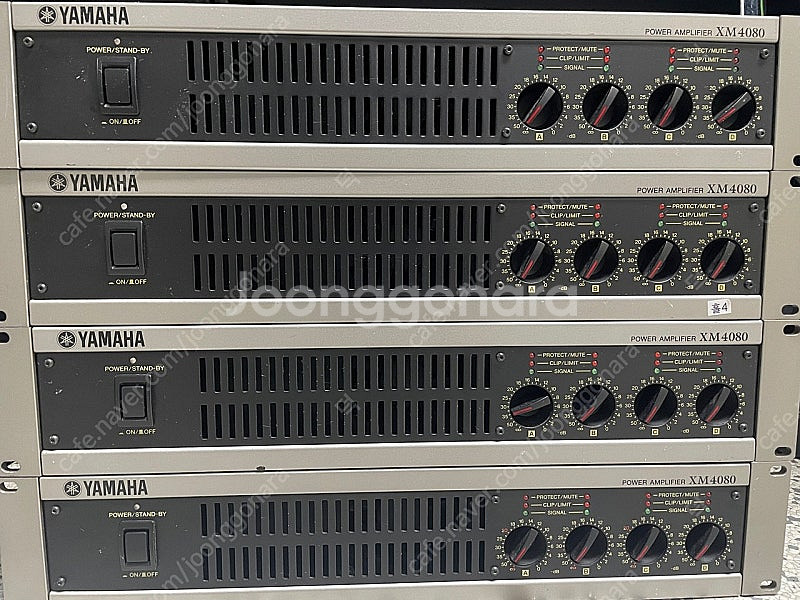 야마하 XM4080 앰프 4대 + PWT SPA-280...--0