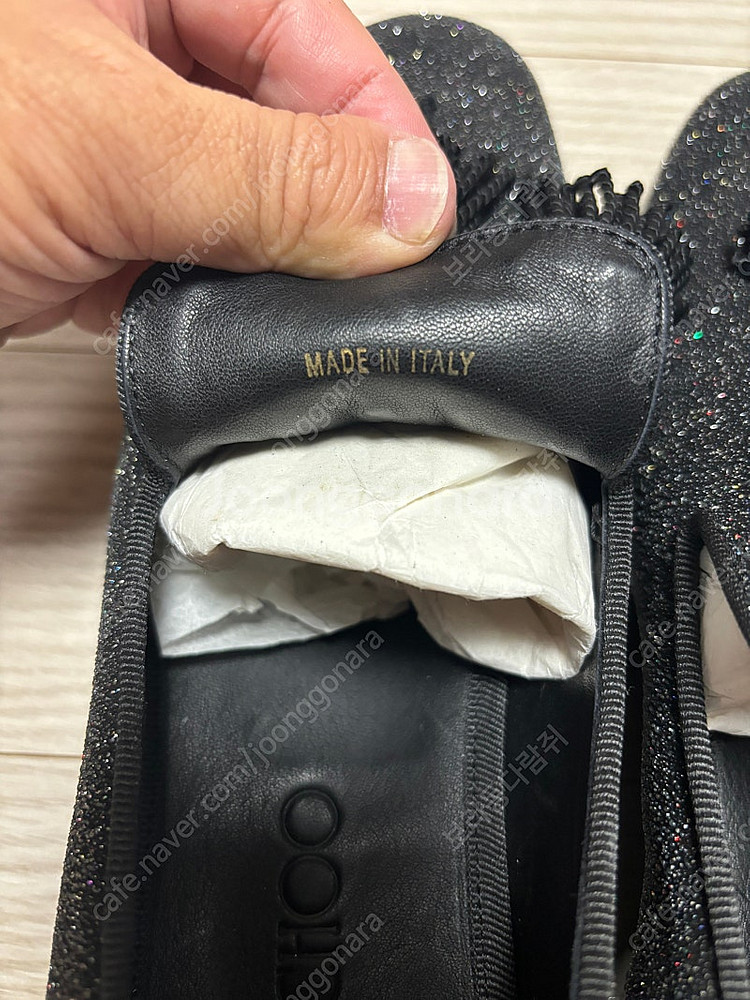 지미추 JIMMY CHOO 글리터 태슬 로퍼 (40) 새상품--7