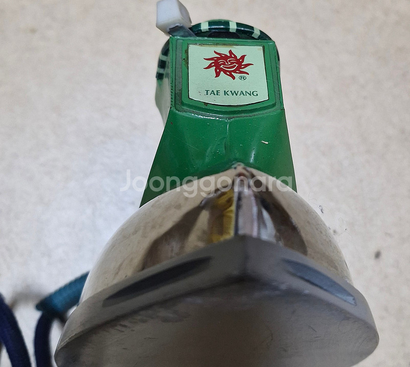 (빈티지) 삼성전기 태광표 다리미 110V--6