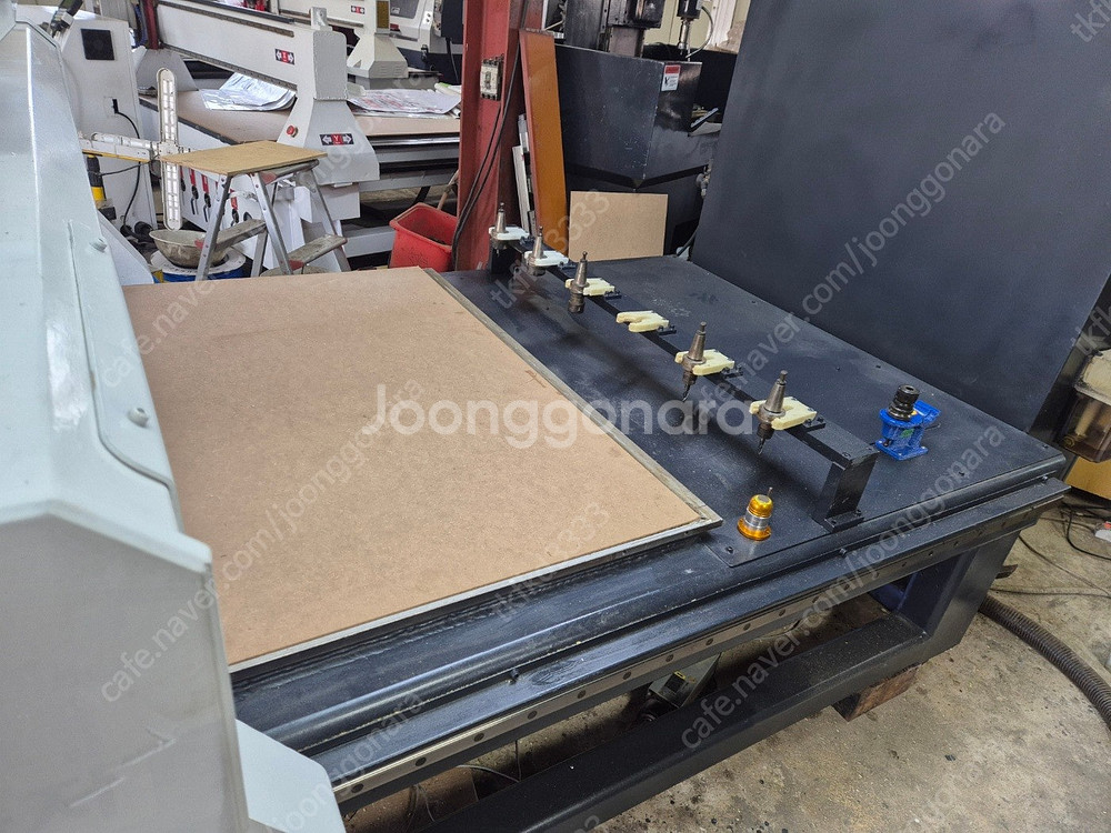 풀셋 ATC(BT30 TOOL 6개) CNC 조각기 판--2