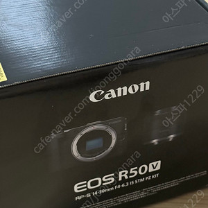 캐논 r50v 14-30 렌즈킷 미러리스 카메라 미개봉 새상품