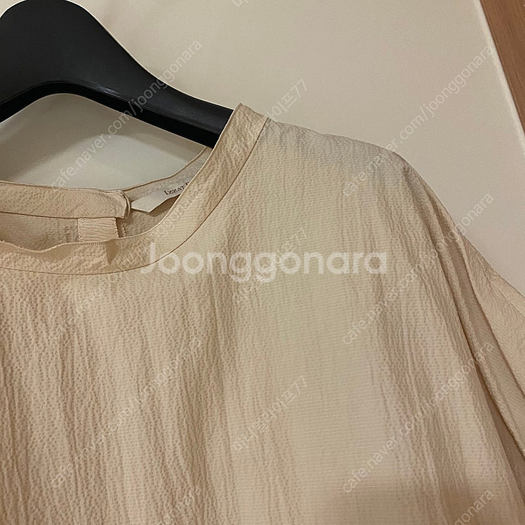 아이잗바바 바스락 시어서커 벌룬 퍼프 지지미 셔츠블라우...--2